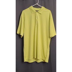 Greg Norman Play Dry Mens Size XL Green Polyester Golf Polo Polyester Comfort